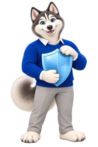 The Alperea Assurances mascot helps you plan your next steps.
