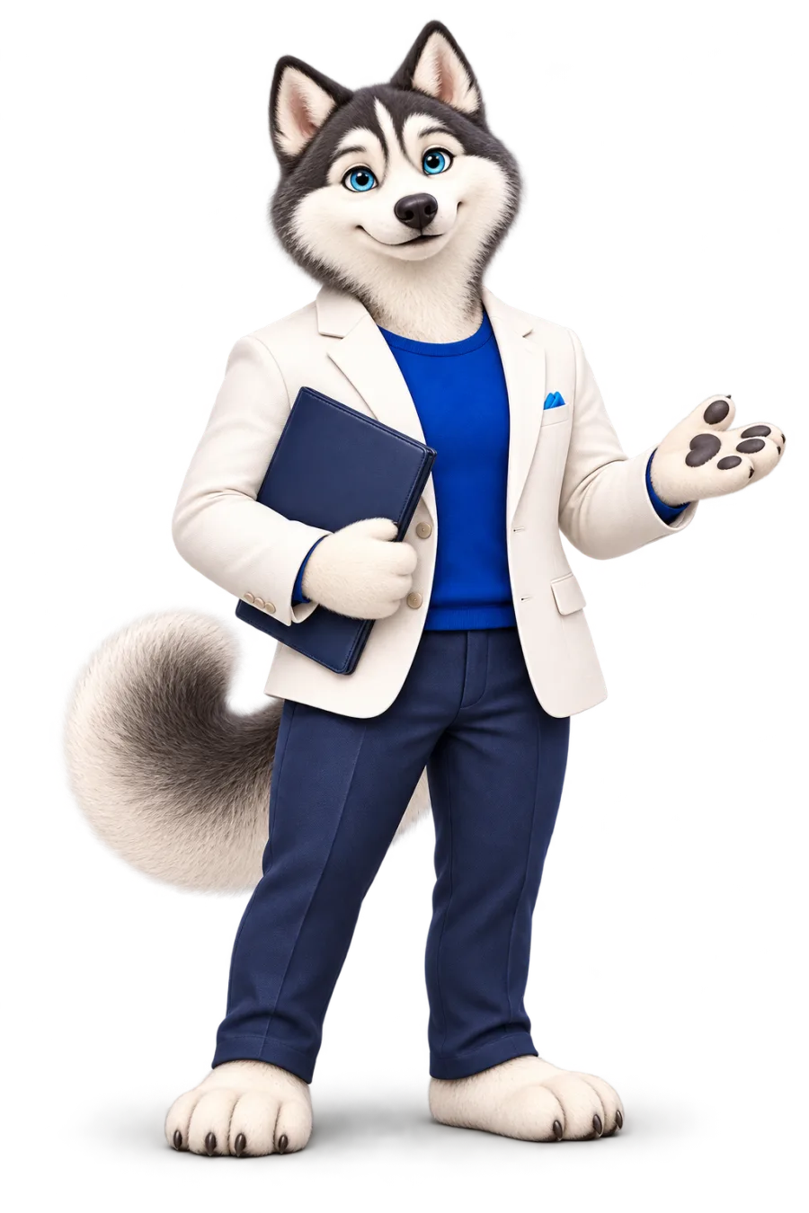 La mascotte Alperea Assurances vous guide dans votre vie de frontalier entre la France et la Suisse
