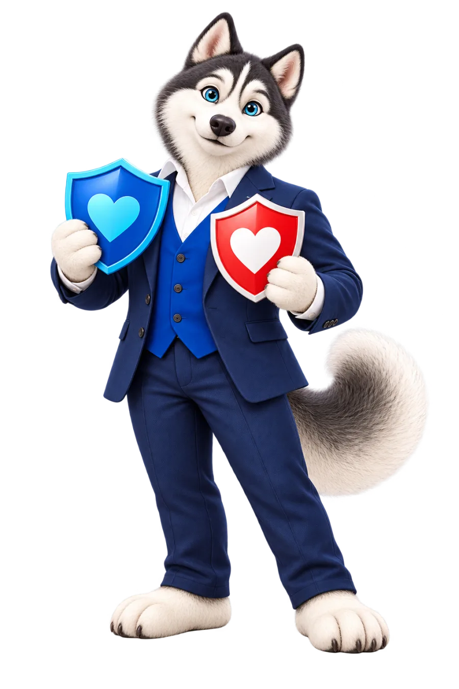 La mascotte Alperea Assurances vous guide dans votre vie de frontalier entre la France et la Suisse