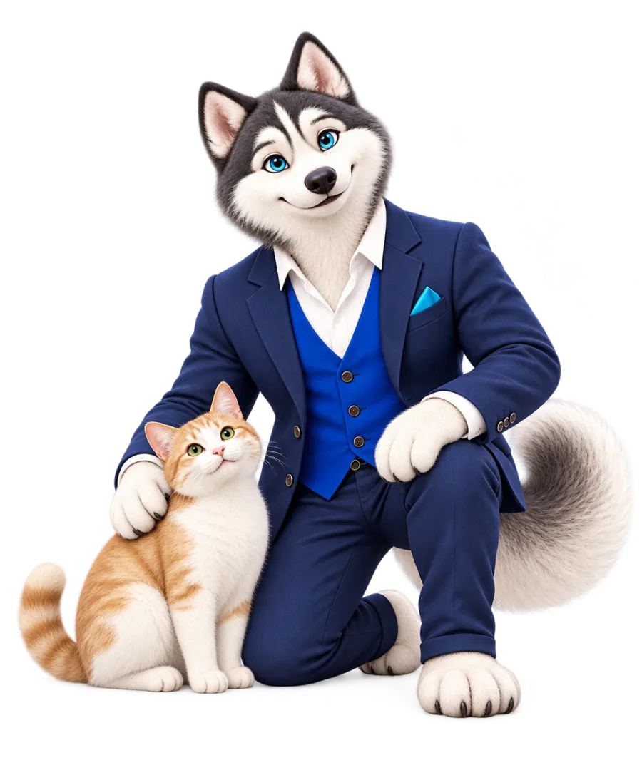 La mascotte Alperea Assurances vous accompagne : Devis Assurance animaux