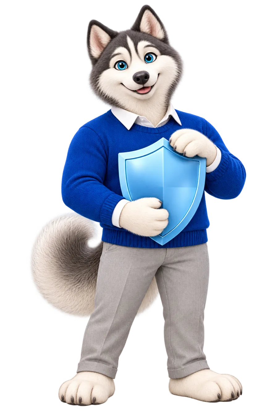 La mascotte Alperea Assurances vous guide dans votre vie de frontalier entre la France et la Suisse